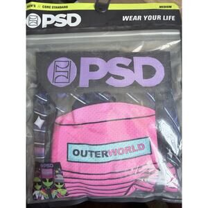 PSD Outer World Men's Underwear Boxer Briefs In Medium One Pack. Brand New